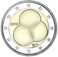 2 Euro Finnland 2019 - 100 Jahre Finnische Verfassung - Constitution