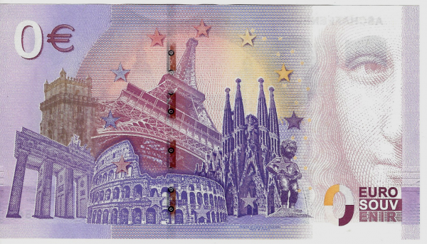 0 Euro Banknote nach unserer Wahl